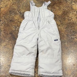 Silver Snow Pants Size 3T
